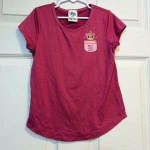 Lily Bleu Magenta Tee with Cute Pocket Design